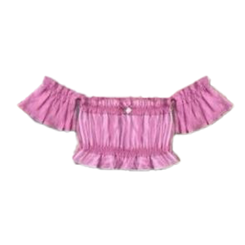 เสื้อปาดไหล่ระบาย Free Size