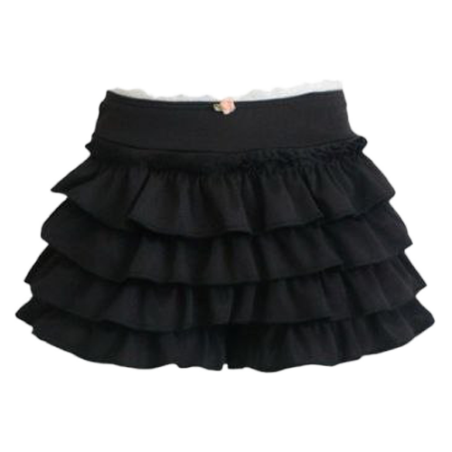กางเกงกระโปรงระบายหลายชั้น Free Size